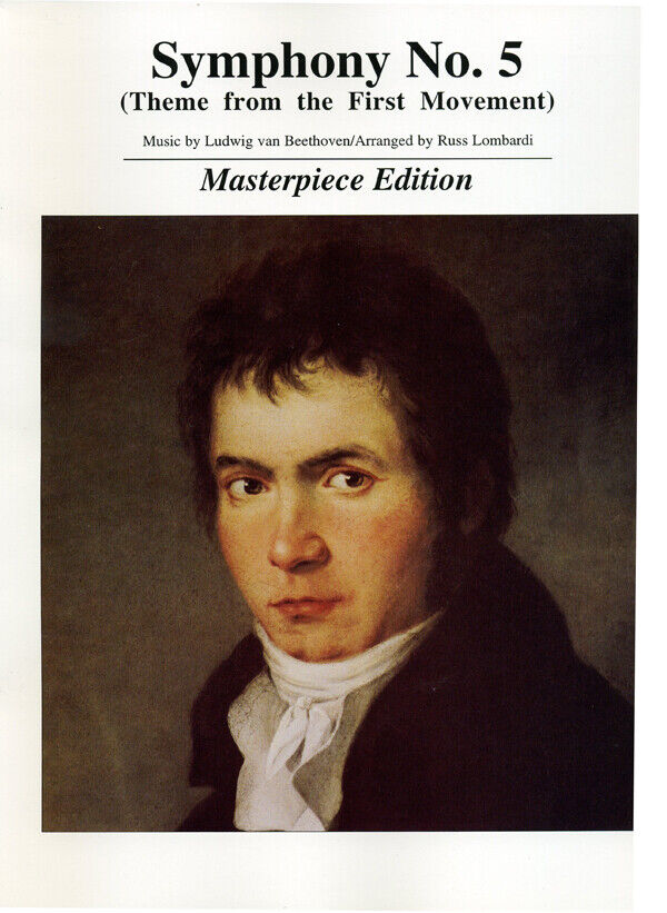 Beethoven's Fifth Symphony * Masterpiece Piano Edition * Shipped By Publisher!