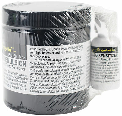 Jacquard Emulsion &amp; Dianzo Sensitizer 8oz- , Jsi2130