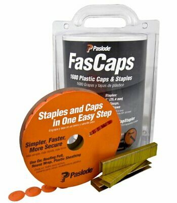 Paslode 650592 Fascap Plastic Caps And Staples