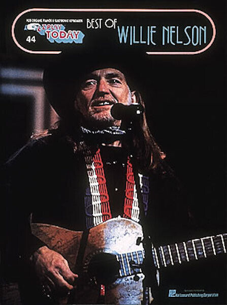 Best Of Willie Nelson Ez Play Today Vol 44 Easy Piano Keyboard Book