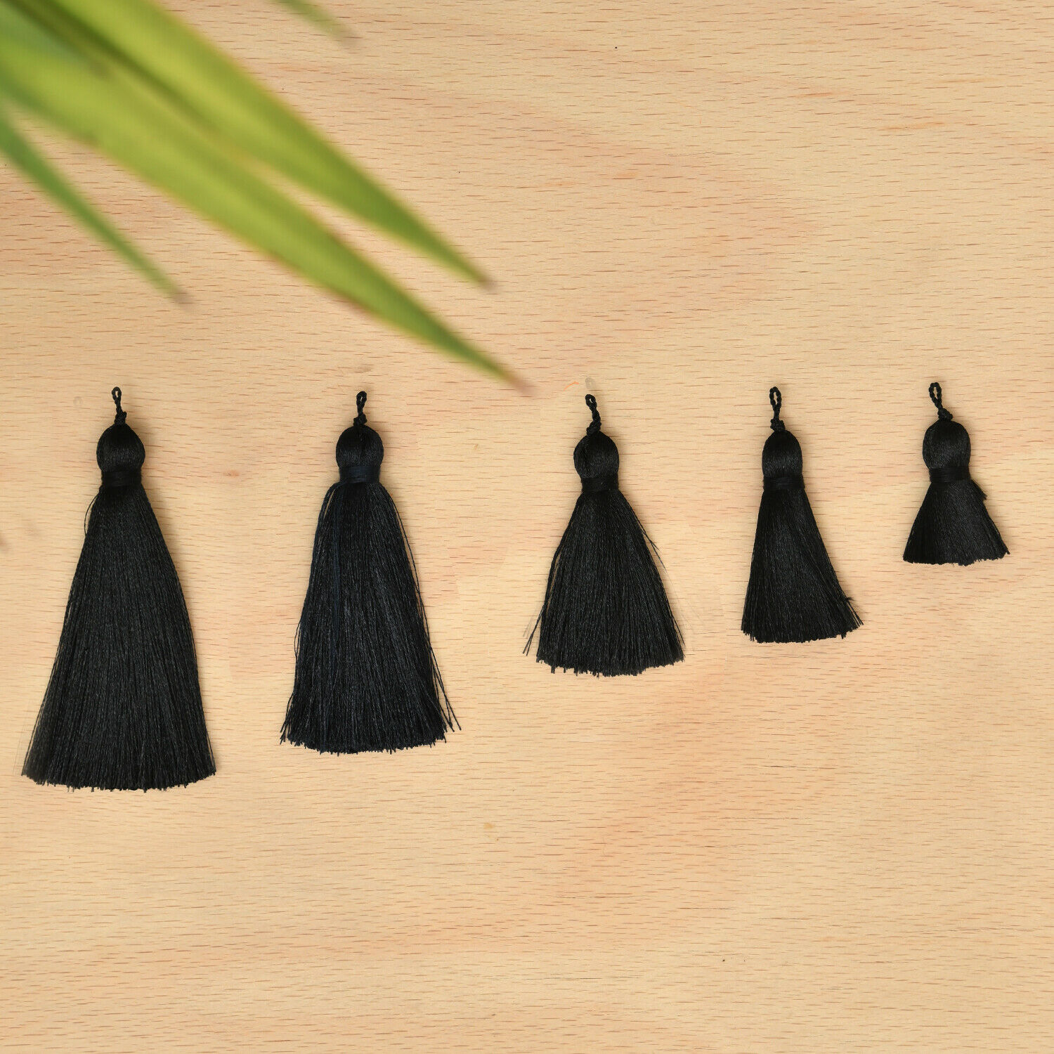 Xsotica® Silk Tassel Black,diy Craft Supplies Handmade Jewelry Tassels -black