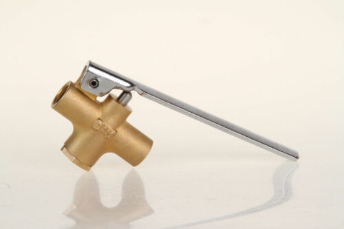 Carpet Cleaning Wand Valve 1/4" Brass Truckmount Extractor Trigger Lever 254