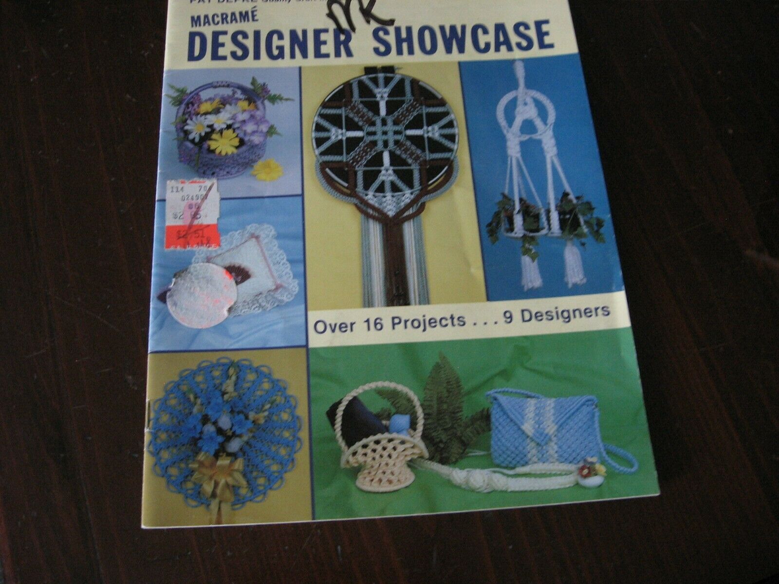 Macrame' Designer Showcase - 1983 - Pat Depke - Over 16 Projects - 9 Designers