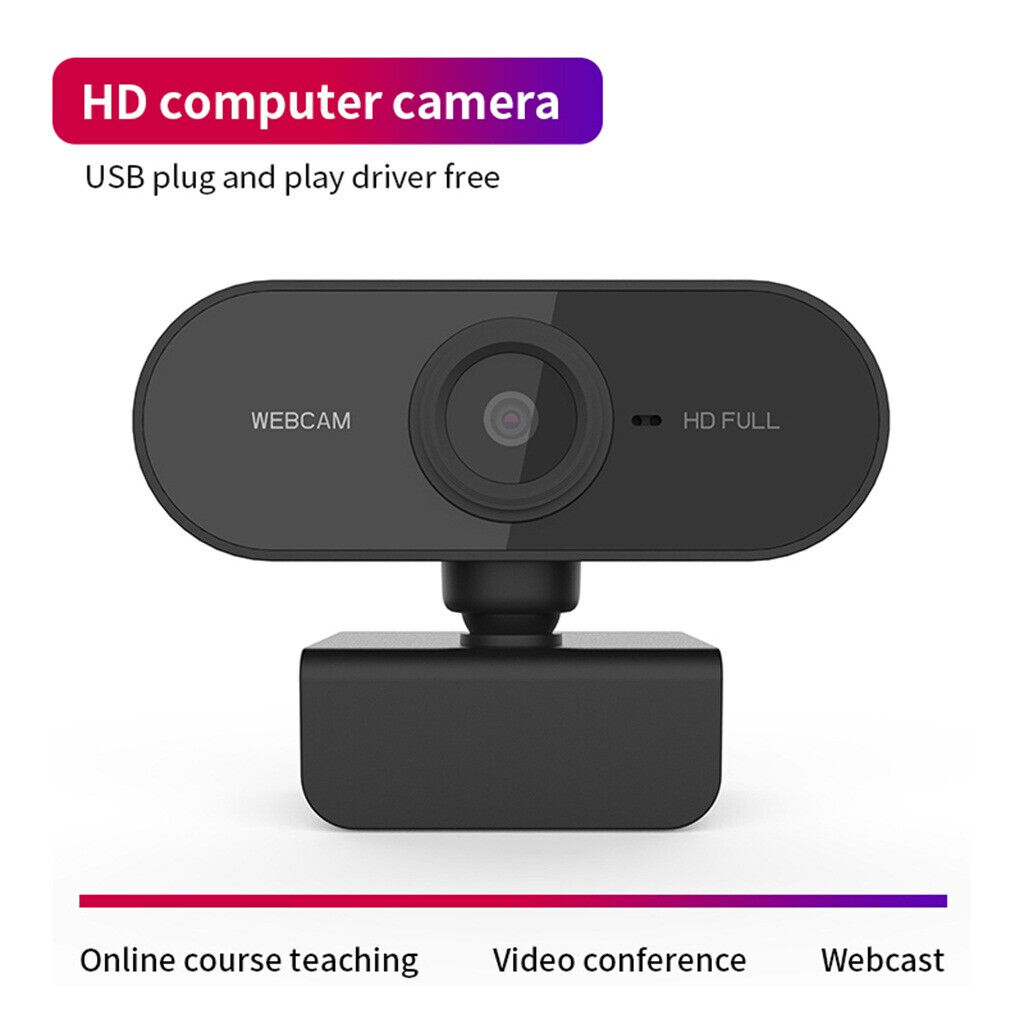 Hd 1080p Megapixels Usb 2.0 Webcam Camera With Mic For Computer Pc Laptops