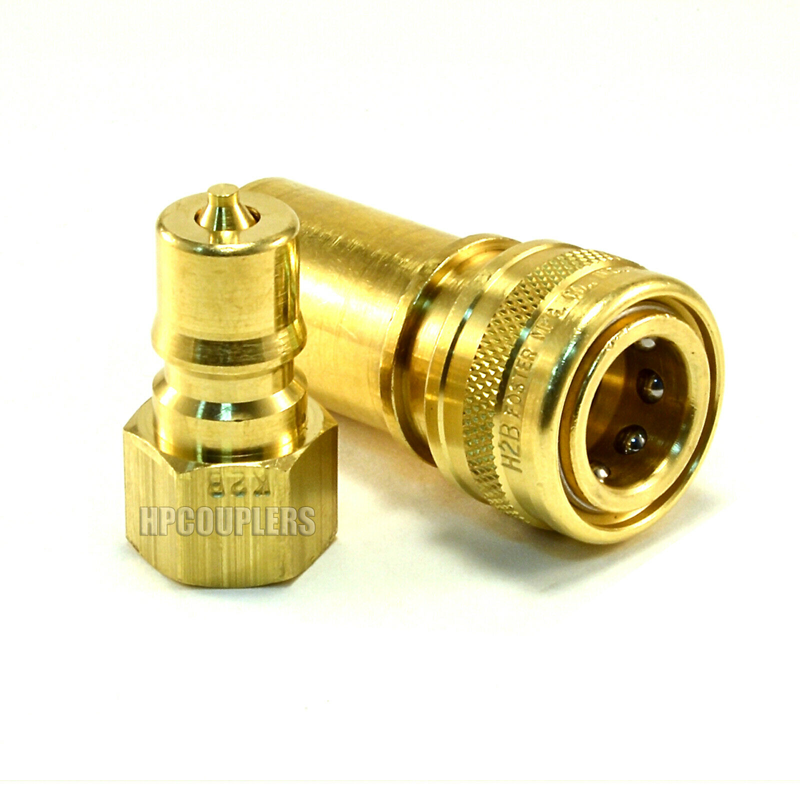 Carpet Cleaning - 1/4" Brass Quick Disconnect Qd Hose Wand Truckmount Extractor