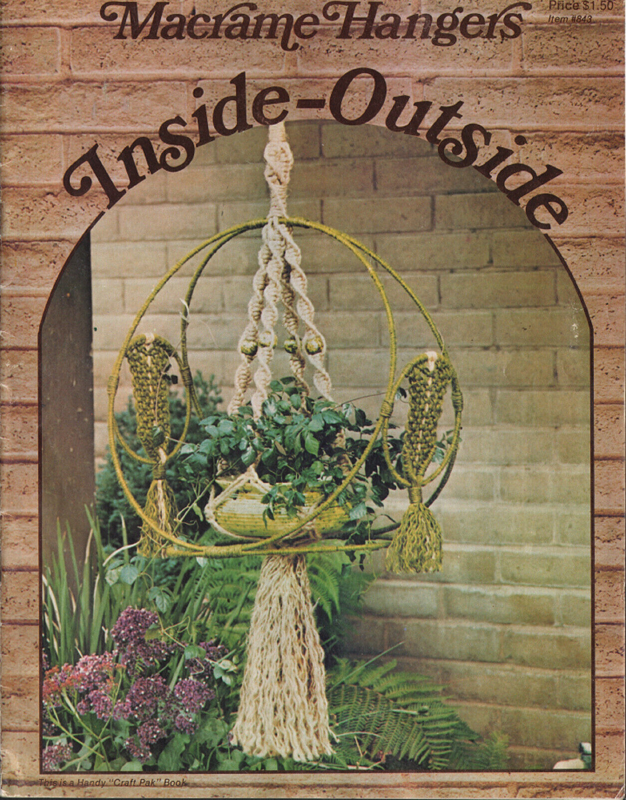 Vintage Macrame Pattern Book  "inside-outside"