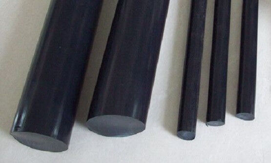 Teflon 15% Graphite Filled Rod - .750" Dia X 72" Long (nominal)