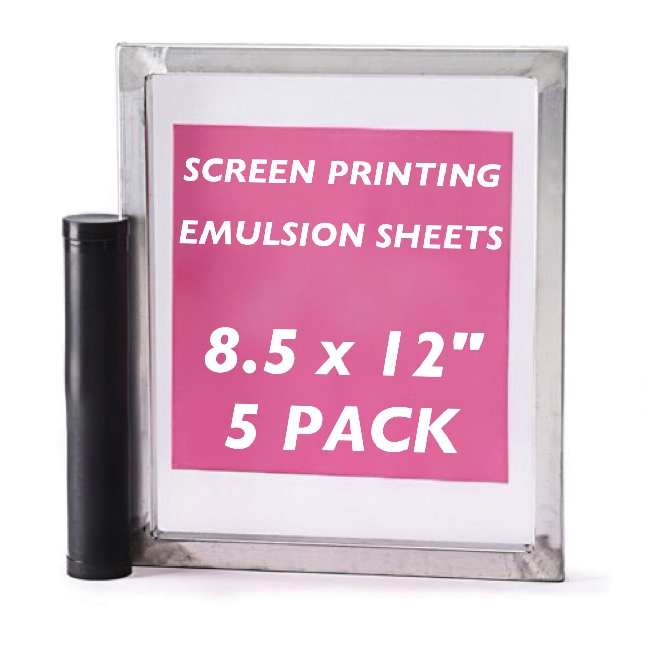 Emulsion Sheets - 5 Pack - 8.5"x12" Diy Yudu Style Screen Printing - (no Mesh)