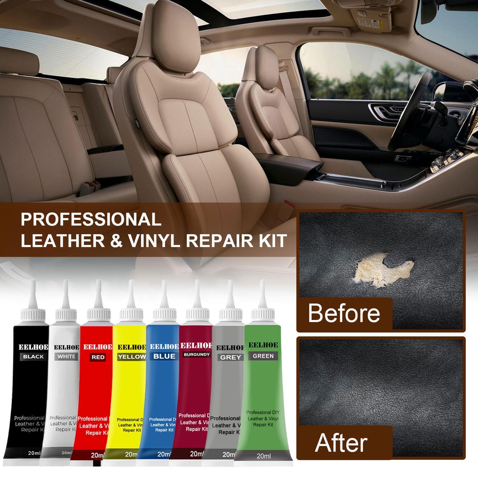 20ml Leather Repair Gel Filler Cream Restore Car Seat Scratch Scuff Sofa P9i4